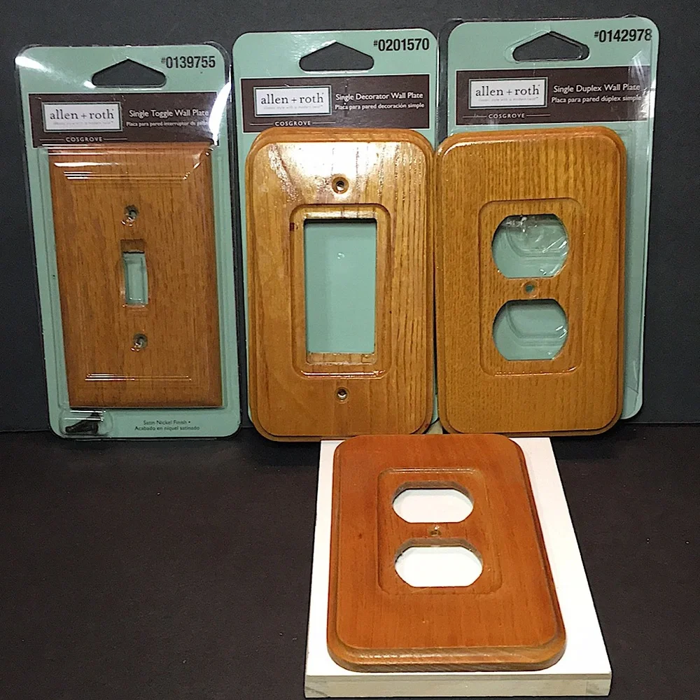 USED ALLEN & ROTH WALL PLATES - Picture 1 of 4
